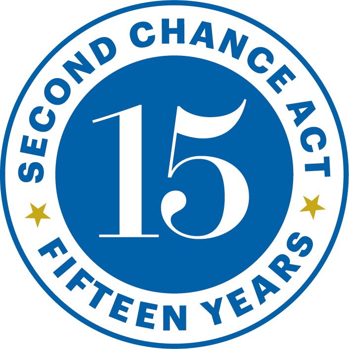 Second Chance Act 15 years logo